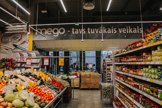 New Mego store in Daugavpils